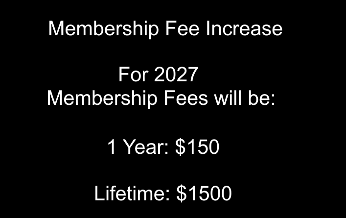 Membership Fee Increase